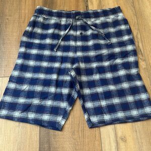 SleepHero Men Shorts Medium M Lounge Sleep Navy Blue Burgundy Red Comfy Cozy